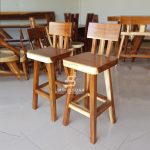 Suar Wood Bar Chair JS-BCH 001