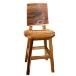Suar Wood Bar Chair JS-BCH 002 - Image 2